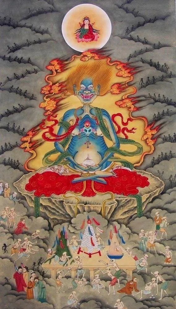 ไต่สือเอี้ย (大士爺) ,พ้อต่อก้ง (普渡公) หรือ กวนอิมไต่สือ（觀音大士) คือ ‘เทพผู้ควบคุมวิญญาณและโลกหลังความตาย’ หรือ ‘เทพเจ้าแห่งโลกวิญญาณ’ ในพิธีเดือน 7 ตามปฏิทินจันทรคติจีน